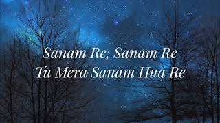 SANAM RE Lyrical Video Pulkit Samrat Yami Gautam Urvashi Rautela  Divya Khosla Kumar [upl. by Silecara651]