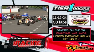 iRacing Tier 1 Legends  Lanier [upl. by Akinaj]