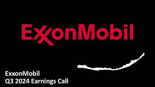 ExxonMobil NYSE XOM  Q3 2024 Earnings Call [upl. by Gilus]