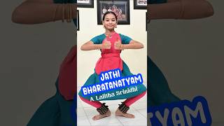 JATHI Practice from Shloka  ALalitha Srinidhi Bharatanatyam Dance shorts natyamvizag vizag [upl. by Yemane]