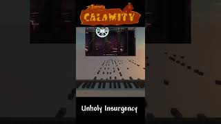 Terraria Calamity  Unholy Insurgency part 8 Minecraft Noteblock shorts terraria providence [upl. by Eijneb]