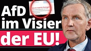 Thüringen EU könnte AfD Regierung Gelder streichen [upl. by Pooh]