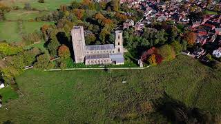 Wymondham Abbey with DJI Mini 4 Pro [upl. by Czarra118]