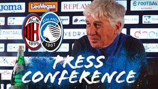 26ª SerieATIM  MilanAtalanta  La conferenza stampa di Gian Piero Gasperini [upl. by Rombert]