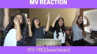 MV REACTION  BTS  Fire Dance Version [upl. by Alcott]