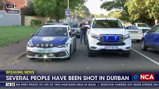 Several people shot in Durban North [upl. by Acinorrev]