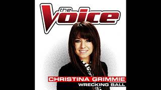 Christina Grimmie  Wrecking Ball  Studio Version  The Voice 6 [upl. by Chapell128]