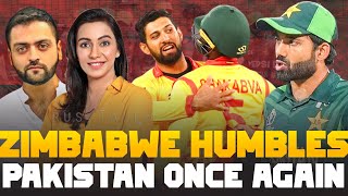 Zimbabwe DEFEATED Pakistan ONCE AGAIN by 80 runs in 1st ODI  Pakistan vs Zimbabwe [upl. by Aynuat]