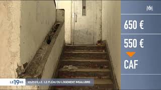 Marseille  le fléau du logement insalubre [upl. by Lleddaw]