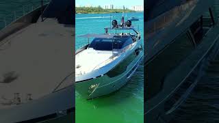 Riva 102 Corsaro Super  drone panoramic [upl. by Tiduj]