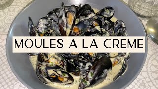 Recette Moules à la Crème  Facile Rapide et sans Alcool  Réaliser au Cookeo  ou pas [upl. by Sonnie]