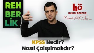 KPSS Nedir ve Nasıl Çalışılmalı  Murat AKSEL [upl. by Bittencourt]