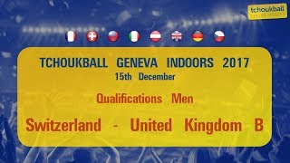 Tchoukball Geneva Indoors 2017  Nations Cup Men  Switzerland  United Kingdom B [upl. by Conal]