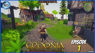 Gedonia  Open world RPG  Episode 1 [upl. by Aklim]