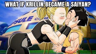 What If Krillin Became A Saiyan Part 15  Dragon Ball Z [upl. by Sevik907]