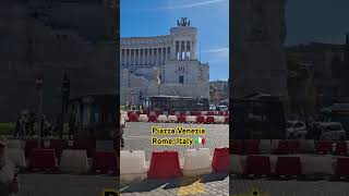 Piazza Venezia Rome Italy 🇮🇹 highlights shorts minivlog adventure travel europe italy rome [upl. by Aleck]