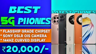 FLAGSHIP PHONES  Top 5 Best amp AllRounder 5g Phones Under 20000 in 2024 Best 5g Phone under 20000 [upl. by Yuu]