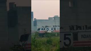 Shane Punjab express crosses Panipat Emu at Adarsh Nagar outer train [upl. by Dylan512]