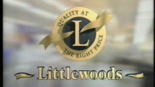 Littlewoods advert promoting Berkertex  Broadcast 10th October 1995 ITV UK [upl. by Annavoeg]