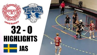 Highlights ”JAS” Hovslätt  Borås InnebandyFloorball [upl. by Taveda]