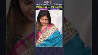 Diwali Special Vaidehi Fancy Sarees Collection  Vaidehi Sarees  Fancy Sarees  Gitakrishna Silks [upl. by Edan]