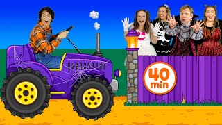 Old MacDonald Halloween and more Kids Halloween Songs 🎃 [upl. by Kellen]