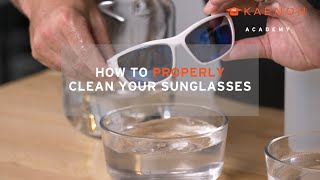 How To Properly Clean Your Sunglasses Do it the right way [upl. by Shamrao]