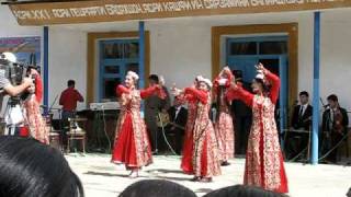 Tajik traditional folk dancing Wakhan Valley Tajikistan [upl. by Amehsyt]