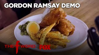 Gordon Ramsay Demonstrates How To Make Fish amp Chips Extended Version  Season 1 Ep 6  THE F WORD [upl. by Hafinah]