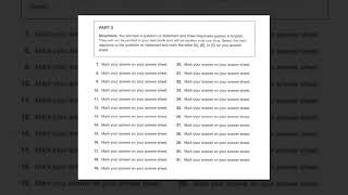 TOEIC LISTENING  PART 2 QUESTIONS AND RESPONSES [upl. by Riccardo]