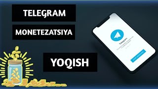 Telegramdan Pul ishlash  Telegram Monetezatsiya [upl. by Norri]