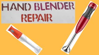 Hand✋ Blender Repairing [upl. by Bronwen94]