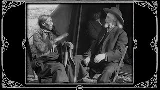 Buffalo Bill Cody and Iron Tail speak Indian Sign Language1910 or 1914 [upl. by Nilerual]