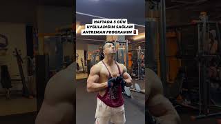 5 GÜNLÜK EN İYİ ANTRENMAN PROGRAMIantrenmanprogramı antrenman gym fitnessmotivation spor [upl. by Mcclenaghan]