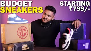 2024 UNBOXING  5 Budget Sneakers Haul for MEN 😍 Best Shoes for College Students  Zahid Akhtar [upl. by Ahtebat]