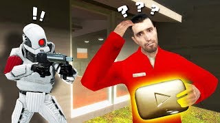 Hide And Seek In The YOUTUBE SPACE  Gmod Prop Hunt [upl. by Novello412]