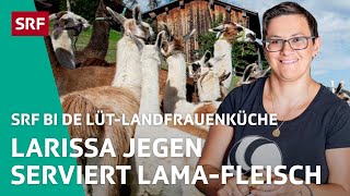 👩‍🌾 Larissa Jegen überrascht mit LamaFleisch  Landfrauenküche 2023 37 – SRF bi de Lüt  SRF [upl. by Lytsirhc]