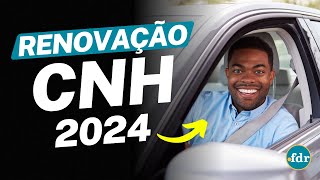 RENOVAR CARTEIRA DE MOTORISTA EM 2024 VEJA AS MUDANÇAS VALIDADE E ETAPAS DA RENOVAÇÃO DA CNH [upl. by Tamra]