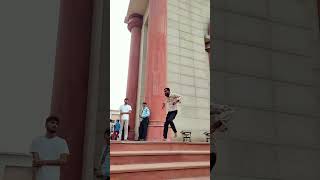 Public reaction flip🥰 viralvideo stunt flipper fitness public reaction video shortsfeed [upl. by Crystal]