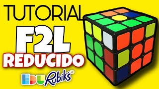 F2l Reducido Tutorial En español MAS FÁCIL Edurubiks 2024 [upl. by Arabella35]