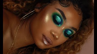 Two Tone Halo Cut Crease Makeup Look  MakeupTiffanyJ [upl. by Anihpesoj]