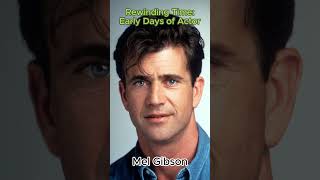 Rewinding Time Early Days of Actors  Mel Gibson actor [upl. by Trometer]