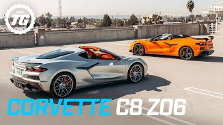 FIRST LOOK 2023 Chevrolet Corvette C8 Z06 – all you need to know  glorious noise  Top Gear [upl. by Seaden227]