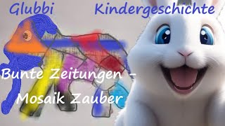 Glubbi  Kindergeschichte Bunte Zeitungen  Mosaik Zauber  Gute Nacht Geschichte mit Schlafmusik [upl. by Ettenuahs44]