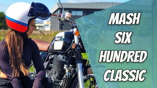 Mash 650cc Six Hundred Classic ★ Review amp TestRide ★  ENGLISH 💯✅ [upl. by Iadam416]