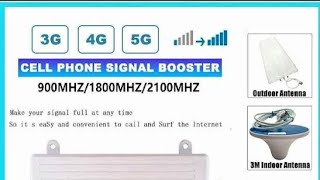 Mobile Signal Booster 3G 4G 5G 😍 networkbooster networkissue signalbooster youtubevideo [upl. by Hnahc510]