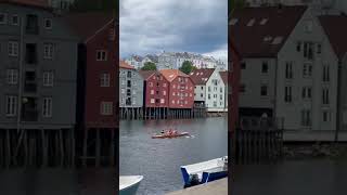 Trondheim Norway norway reels ytshorts nature travel summervibes sommer [upl. by Imot328]