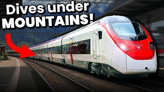 Switzerland’s GROUNDBREAKING HighSpeed Train [upl. by Dor120]