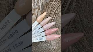 Nude Pudry Tytanowe Manicure Tytanowy NSN New Style of Nails paznokcie nails nailstyle fun [upl. by Wendall673]