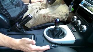 How To Drive A Manual Car 350z [upl. by Bourque]